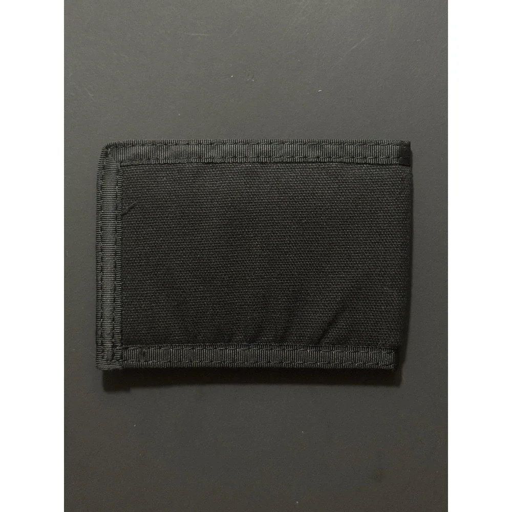 Y2K Mystery Skateboarding Black‎ Canvas Wallet